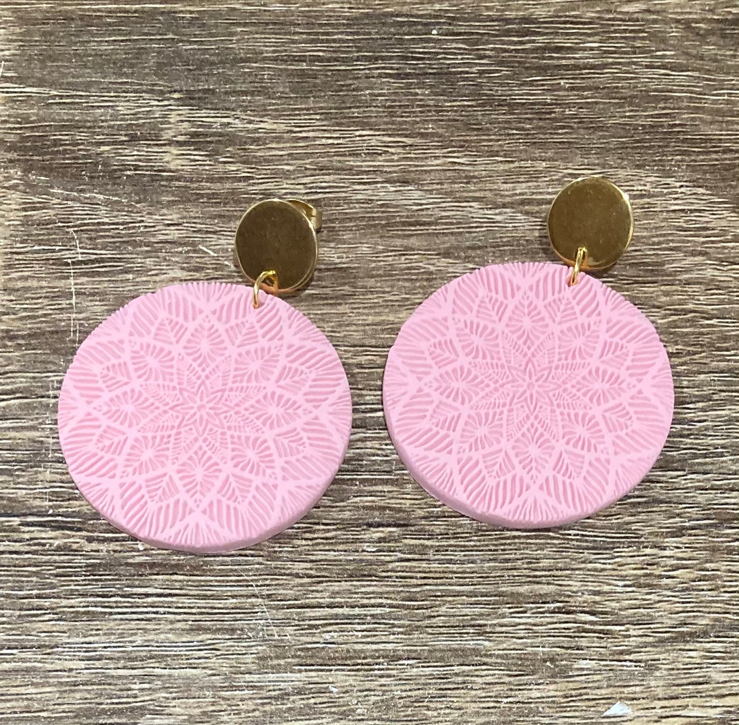 Sutton|Piggy Pink|Statement Dangles