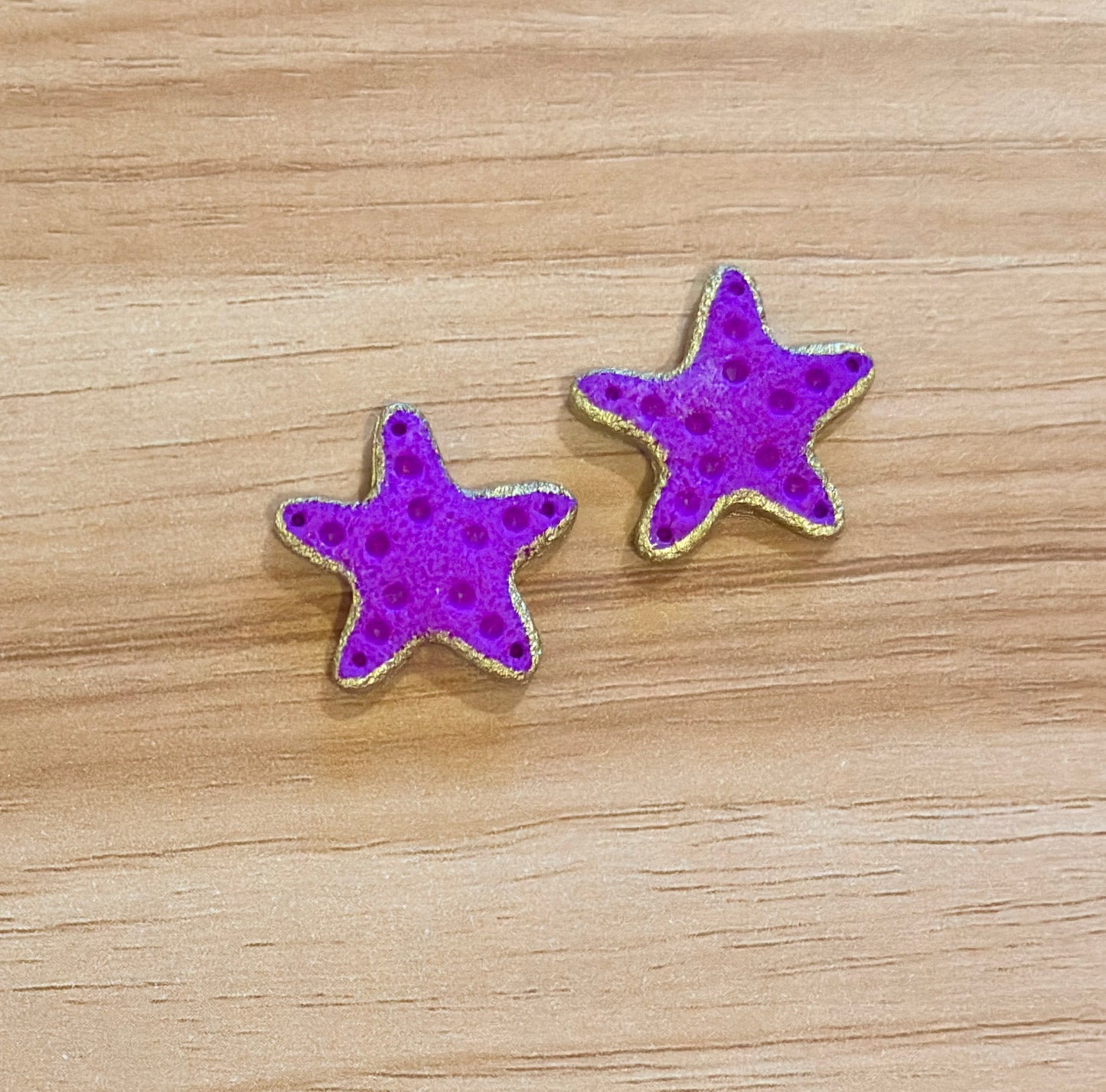 Starfish studs