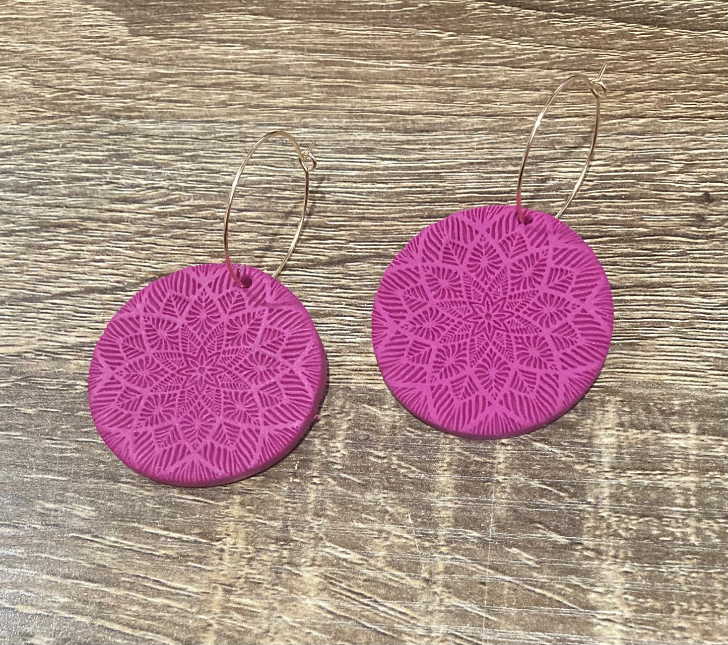 Sutton|Fuchsia|Statement Dangles